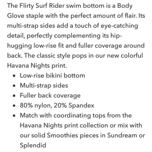 Body Glove Flirty Surf Rider Swim Bottoms•L - Picture 7 of 13